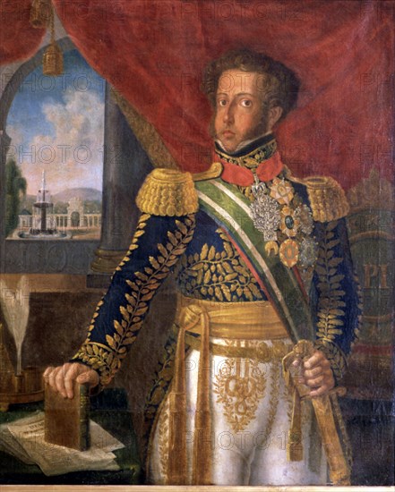 Pedro I. (1798-1834), Emperor of Brazil and King of Portugal as Pedro IV.