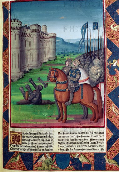 Griffon, younger son of Charles Martel, advised by his mother declares war on his brothers Charle?