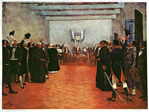 Congress of Tucumán. 'Declaration of Independence of the United Provinces of Rio de la Plata', 18?