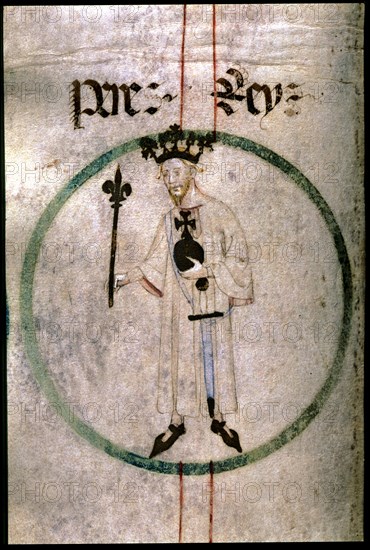 Peter I 'el de Huesca' (1068-1104), king of Aragón and Pamplona, son of King Sancho Ramiro I and ?