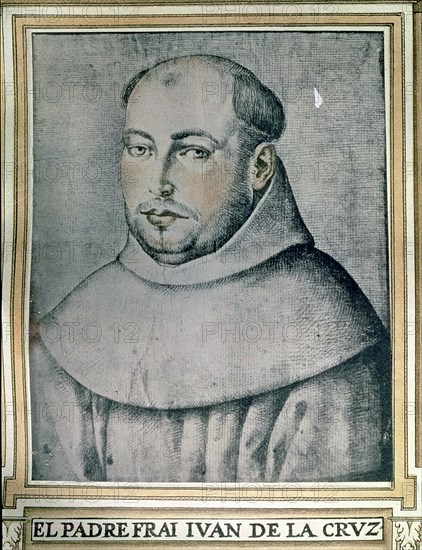 Juan de Yepes Alvarez, called San Juan de la Cruz (1542-1591), Spanish  writer and Carmelite reli?