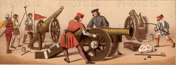 Several artillery from 1507 to 1520, reigns of Louis XII and Francis I of France.