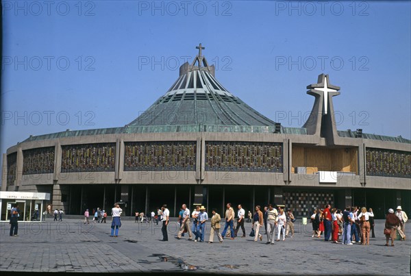 Mexico City, new Basilica of Guadalupe, patroness of Mexico and Empress of the Americas, inaugura?