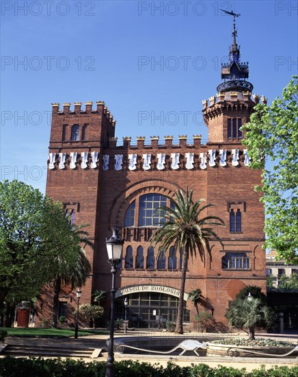 Barcelona, 'Castell dels Tres Dragons' (Three Dragons Castle), home of the Museum of Zoology, des?