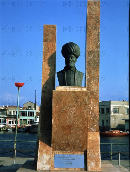 Piri Reis (1470-1554), cartographer and commander of the Ottoman fleet of Gelibolu (Gallipoli).