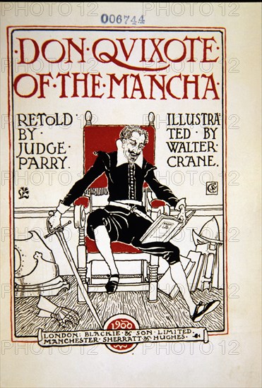 Title page of Don Quixote de la Mancha, English edition adapted by Judge Parry and illustrated by?