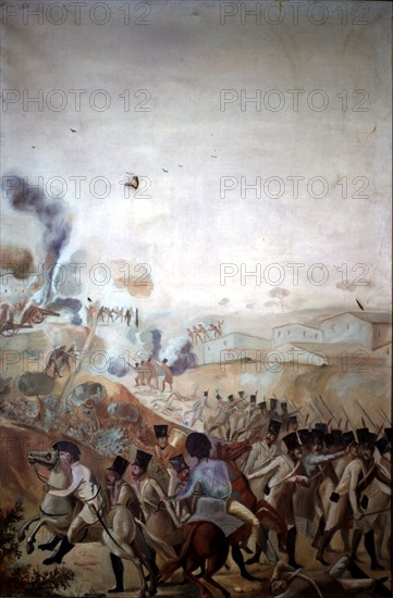 War of Independence, second fight and victory of the Bruc, June 14, 1808.