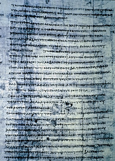 Minutes of a trial for the dispute of a house, from Thebes.