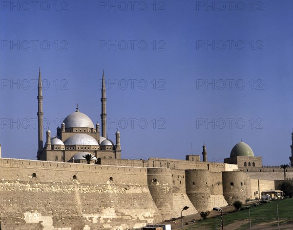 Cairo, Mosque of Sultan Hassan .