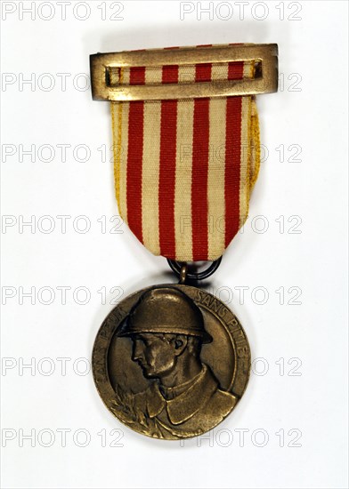 Medal of Catalonia to the Catalan Volunteers of the Great War (1914-1918), 1918.