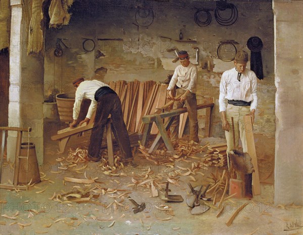 'Cooperage', by Rafael del Villar Navarro.