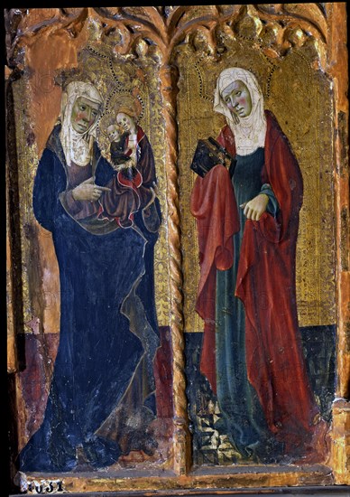 Table of Saint Anna with the Virgin and Child.