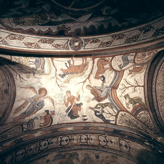 Paintings in the vaults of the Royal Pantheon in the Collegiate Church of San Isidoro de León.