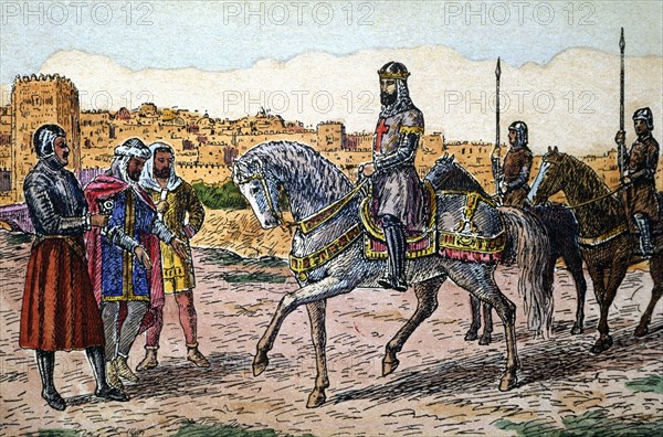 Conquest of Toledo (1085) by the troops of Alphonse VI, king of León and Castile.