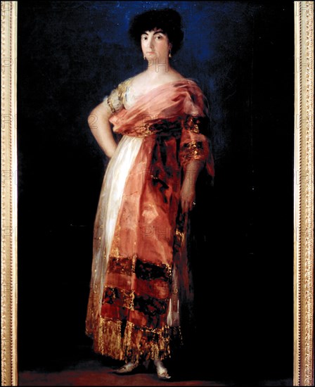 'The Tirana', portrait of actress Rosario Fernandez known as 'La Tirana'  (Seville 1755-1803) by?