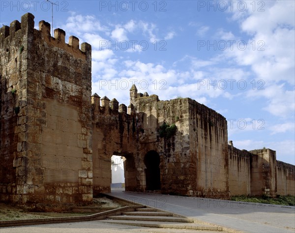 The Help door of the Niebla Castle, fortified area.