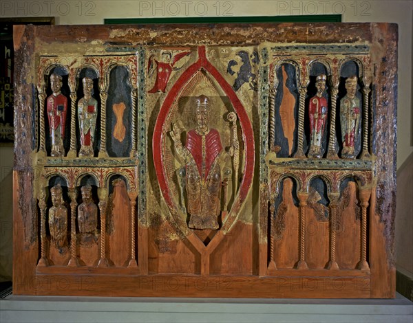 Frontal of the altar of San Hilario (Buira Front) from the chapel of the Virgin of la Mola in Hue?