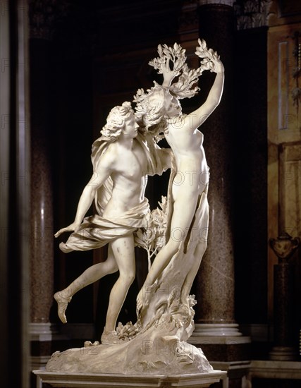 Apollo and Daphne', marble Sculpture by Gian Lorenzo Bernini.