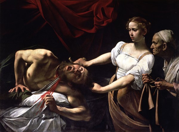 Judith and Holofernes', oil painting by Caravaggio.