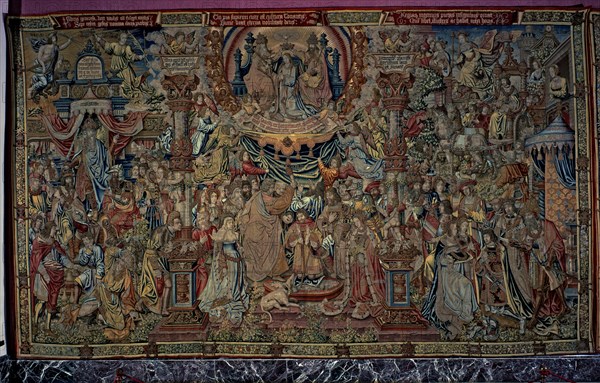 'Honours'. 'The Nobility', tapestry no. 8, represents the most explicit references to the consec?