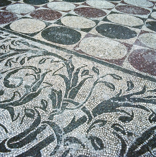 Mosaic from the Baths of Caracalla.