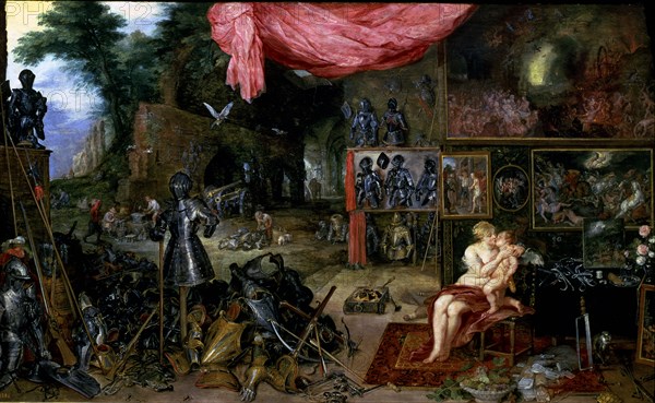 'The sense of touch', 1617-1618, by Jan Brueghel.