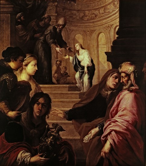 'The Presentation of the Virgin in the Temple' by Juan Valdes Leal.