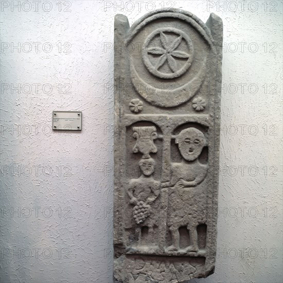 Funerary stele.