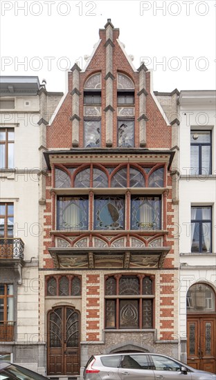 35 Rue le Correge, Brussels, Belgium, (1898), c2014-2017. Artist: Alan John Ainsworth.