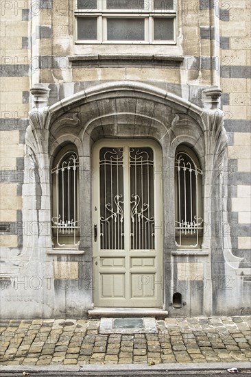 Hotel Deprez-Van de Velde, 3 Av. Palmeston, Brussels, Belgium, (1895-1896), c2014-2017. Artist: Alan John Ainsworth.