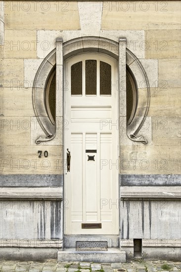 70 Rue Philippe Le Bon, Brussels, Belgium, (1901), c2014-2017. Artist: Alan John Ainsworth.