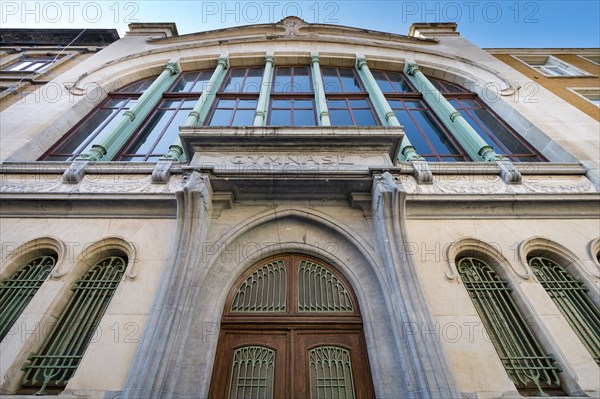 Ecole Josaphat, facing 30 Rue de la Ruche, (1907), c2014-2017. Artist: Alan John Ainsworth.