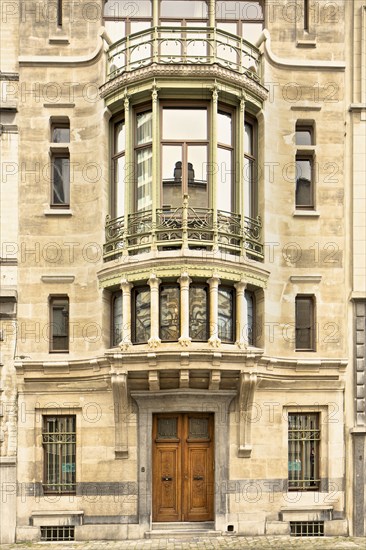 Hotel Tassel, Rue Paul Emile Janson, (c1893-94), c2014-2017. Artist: Alan John Ainsworth.