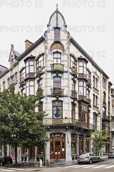 25 Rue Vanderschrick, Brussels, Belgium, (1902), c2014-2017. Artist: Alan John Ainsworth.