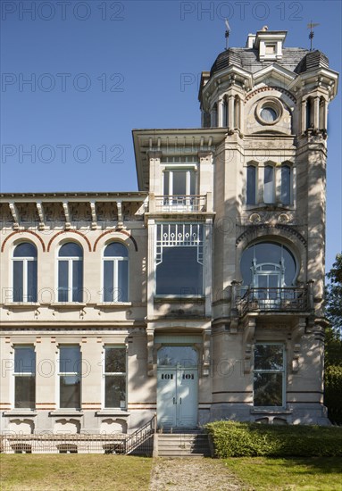 Chateau Delune, 86 Avenue Franklin Roosevelt, Brussels, Belgium, c2014-2017.  Artist: Alan John Ainsworth.