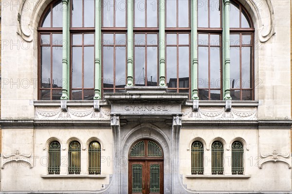 Ecole Josaphat, facing 30 Rue de la Ruche, (1907), c2014-2017. Artist: Alan John Ainsworth.