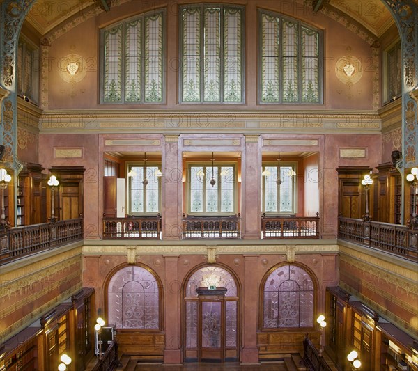 Bibliotheque Solvay, 137 Rue Belliard, (1902), c2014-2017. Artist: Alan John Ainsworth.