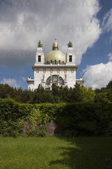 Kirche am Steinhof, (1903-1907), c2014-2017. Artist: Alan John Ainsworth.