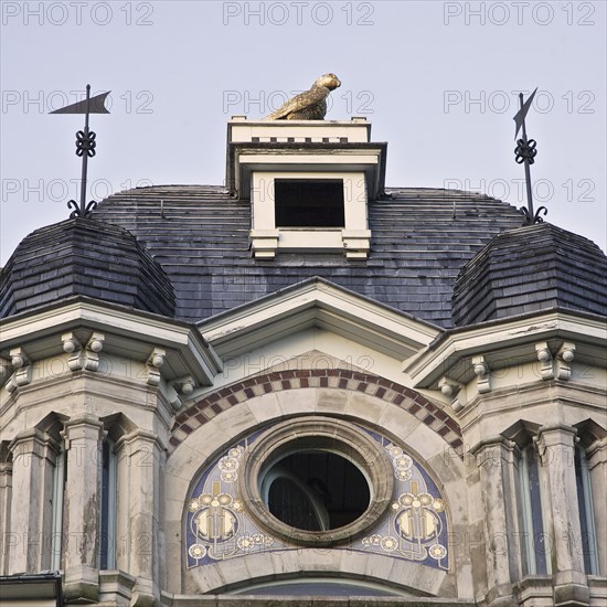 Chateau Delune, 86 Avenue Franklin Roosevelt, Brussels, Belgium, c2014-2017.  Artist: Alan John Ainsworth.