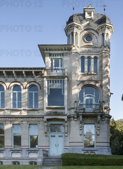 Chateau Delune, 86 Avenue Franklin Roosevelt, Brussels, Belgium, c2014-2017.  Artist: Alan John Ainsworth.