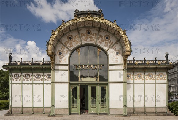 Karlsplatz Station, Vienna, Austria, 2015. Artist: Alan John Ainsworth.