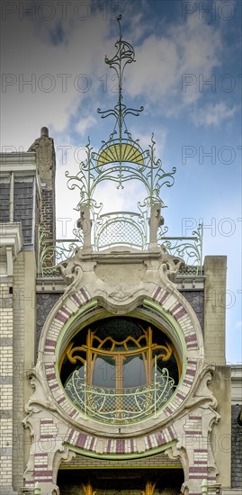 Maison St. Cyr, 11 Square Ambiorix, Brussels, Belgium, (1900), c2014-2017. Artist: Alan John Ainsworth.