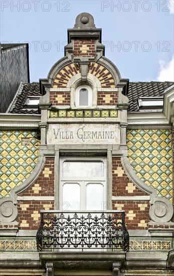 Villa Germaine, 24 AV. Palmeston, Brussels, Belgium, (1897), c2014-2017. Artist: Alan John Ainsworth.