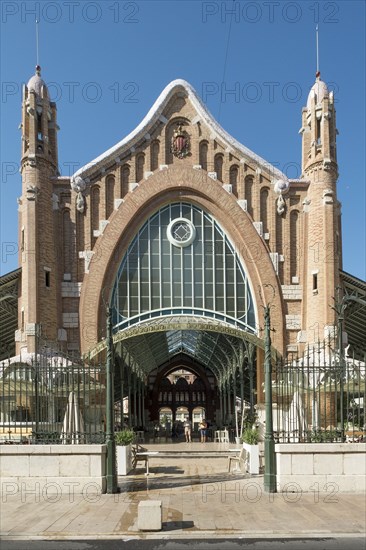 Mercado Central, Valencia, (c1914-1928), c2014-2017. Artist: Alan John Ainsworth.