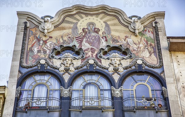 Former Building of Torok Bank, Budapest, Hungary, (1906), c2014-2017. Artist: Alan John Ainsworth.