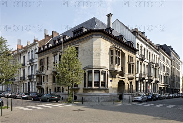 Hotel Otlet, 13 Rue de Florence, Brussels, Belgium, c2014-2017. Artist: Alan John Ainsworth.