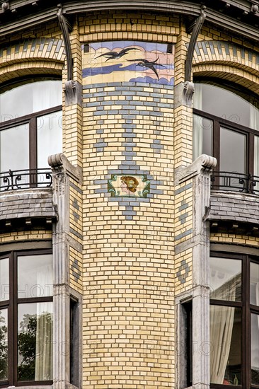 6 Parvis de la Trinite, Ixelles, Brussels, Belgium, (1909), c2014-2017. Artist: Alan John Ainsworth.