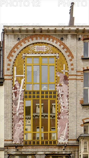 Maison Dricot, 47 rue Malibran, Brussels, Belgium, (1900),  c2014-c2017. Artist: Alan John Ainsworth.