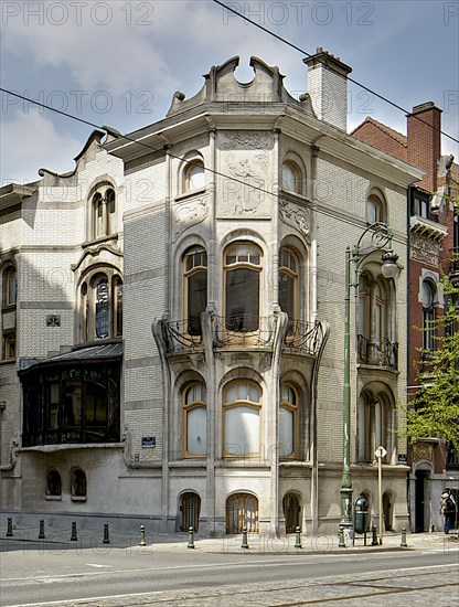 Hotel Hannon, 1 Avenue de la Jonction, Brussels, Belgium, (1902), c2014-c2017. Artist: Alan John Ainsworth.