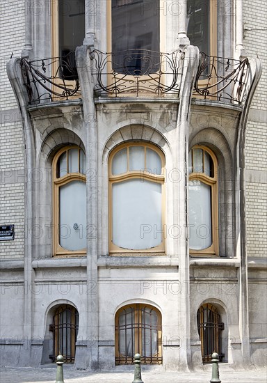 Hotel Hannon, 1 Avenue de la Jonction, Brussels, Belgium, (1902), c2014-c2017. Artist: Alan John Ainsworth.